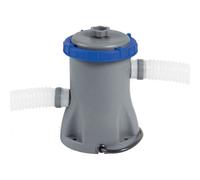 Bestway Flowclear 330 GPH Pool Pump & Filter for Up to 12ft Pools, 32mm Fittings - Includes Pump, 2 Hoses, Size I Filter