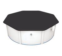 Bestway Flowclear 396 cm Pool Cover - Outdoor Safety Cover with Ropes & Drain Holes for 3.66m x 1.22m Hydrium Poseidon Pool