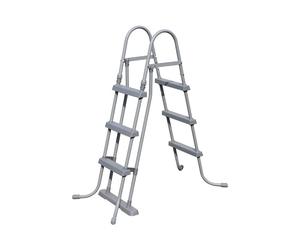Bestway Flowclear 42"/1.07M Safety Pool Ladder In Grey Grey One Size