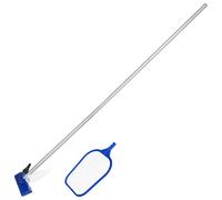 Bestway Flowclear Above Ground Pool Maintenance Kit - 4-Section Pole, Vacuum & Skimmer Heads, 3202584