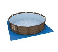 Bestway Floor Protection Mat For Pools With 396x396 Cm 360 Cm Blue