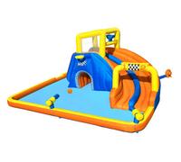 Bestway H2Ogo Multicolour Rectangular Large Super Speedway Pvc Water Park