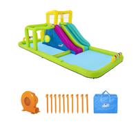 Bestway H2OGO Splash Course Mega Water Park, Inflatable Water Slide for Kids