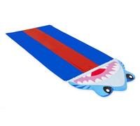 Bestway H2Ogo Splashy Shark Triple Lane Race Water Slide With Drench Pool Bw52390 In Natural Natural One Size
