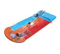 Bestway H20GO Tsunami Triple Lane Slip and Slide, Inflatable Water Slide for Kids, Summer Garden Outdoor Toy with Built-in Sprinklers and Splash Ramp