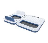 Bestway Hydro-Force Floating Island 2 pcs White and Blue PVC, vidaXL