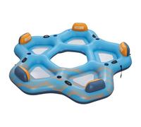 Bestway Hydro-Force Floating Island Blue 300 x 287 cm PVC, vidaXL
