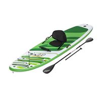 Bestway Hydro-Force Freesoul Tech Convertible SUP Set, Inflatable Stand Up Paddle Board with Seat, Green, 11ft 2"