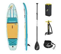 Bestway Hydro-Force Panorama SUP Paddle board, Stand up Inflatable Paddle board, Built-In Window, Contains Paddle, Handpump and Leash