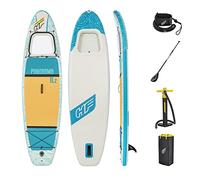 Bestway Hydro-Force Panorama SUP Paddle board, Stand up Inflatable Paddle board, Built-In Window, Contains Paddle, Handpump and Leash