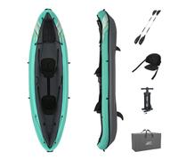 Bestway Hydroforce Ventura Kayak 2 Persons Set, Inflatable Boat Set With Hand Pump, Paddle And Storage Bag