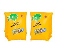 Bestway Inflatable Swimming Armbands for Kids Float Bands Sleeves, Inflatable Swim Armbands for Boys and Girls, Ages 3-6, Yellow
