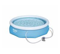 Bestway Inflatable Fast Set Swimming Pool with Pump, 10 feet