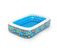 Bestway Inflatable Kids Pool Above Ground Swimming Pool Paddling Pool Blue