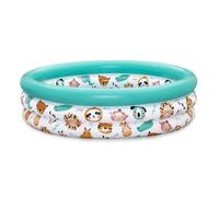 Bestway Inflatable Paddling Pool Safari Theme Multi One Size