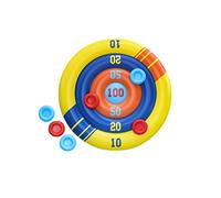 Bestway Inflatable Pool Game Set | Frisby Champion Swimming Pool Game, Floating Target for Pools and Lakes