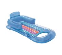 Bestway Inflatable Pool Lounger, Floating Swimming 161 cm x 84 cm, Blue