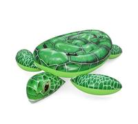 Bestway Inflatable Sea Turtle Pool Float, Kids Ride-On Pool Floatie with Handles, Swimming Pool and Beach Toy