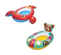 Bestway Inflatable Splash Buddy Float | Inflatable Boat Dinghy for Kids, Swim Float, Pool Toys for Kids, Boys and Girls, Assorted Designs