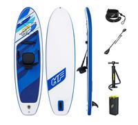 Hydro-Force Bestway Hydro-force SUP, Oceana Convertible Stand Up Paddle Board set with Hand Pump and Travel Bag, 10 ft, Multi-Coloured, 1065349XXX21