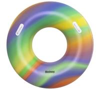 Inflatable Swimming Ring | Durable Inflatable Swimming Float, Summer Water Pool Toys, Rainbow Colours