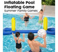 Bestway Inflatable Volleyball | Swimming Pool Toy, Complete Volleyball Set, Inflatable Ball, and Net
