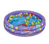 Bestway Intergalactic Surprise 102x25 Cm Round Inflatable Pool Purple 101L