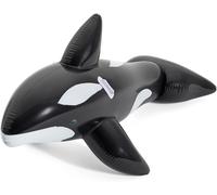 Bestway Jumbo Whale Pool Float, Kids Inflatable Ride-On with Handles, Swimming