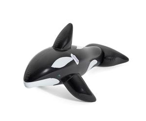 Bestway Jumbo Whale Pool Float, Kids Inflatable Ride-On with Handles, Swimming Pool and Beach Toy