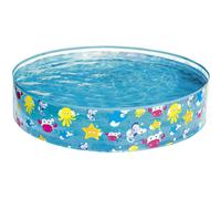 Bestway Kids Inflatable Paddling Swimming Fill-N-Fun Pool Water Fun 48"x10" Blue