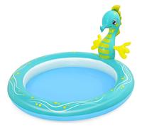 Bestway Kids' Seahorse Sprinkler Paddling Pool