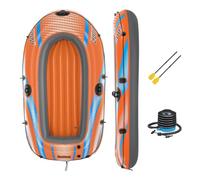 Bestway | Kondor Elite 2000 Raft Set, 6’5” X 42” / 1.96m x 106cm | Two-Man Inflatable Boat Perfect for Beach, Pool and Lake Adventures | Includes Oars & Pump