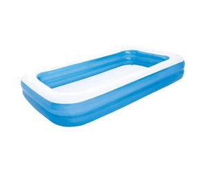 Bestway Large Rectangular Family Swimming Pool 305X183X46Cm 10Ft