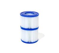 Bestway Lay-Z-Spa Filter Cartridge (12 Pack), Inflatable Hot Tub Accessories,