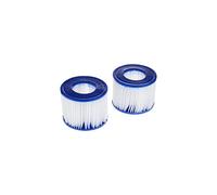Bestway Lay-Z-Spa Hot Tub Filter Cartridge VI for All Lay-Z-Spa Models - Pack of 2
