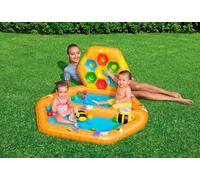 Bestway | Lil' BeehiveInflatable Baby Pool & Ball Pit Combo, Summer Outdoor Paddling Pool