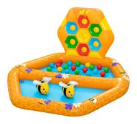 Bestway | Lil' BeehiveInflatable Baby Pool & Ball Pit Combo, Summer Outdoor Paddling Pool