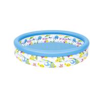 Bestway Ocean Themed Paddling Pool Inflatable Kiddie Swimming Pool Bestway Multicolor