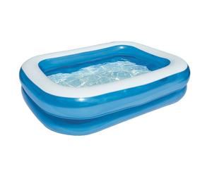 Bestway - Outdoor Garden Inflatable Blue Rectangular Family Pool