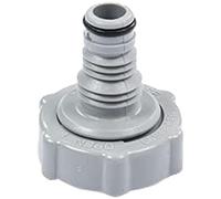 Bestway P6H1419 Pool Drain Connector Accessories Parts Replacement Components, Grey