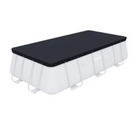 Bestway Pool Cover Above Ground for Rectangular Pools Flowclear vidaXL