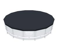 Bestway Pool Cover Above Ground Swimming for Round Pools Flowclear vidaXL