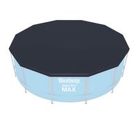 Bestway Pool Cover Above Ground Swimming for Round Pools Flowclear vidaXL
