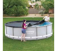Bestway Pool Cover Flowclear 427 cm UK HOT