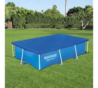 Bestway Flowclear Rectangular Steel Pro 259 X 170 cm Pool Cover Blue