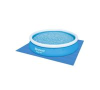 Bestway Pool Floor Protectors Pool Ground Cloth Pool Mat 8 pcs Blue 58220