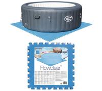 Bestway Pool Floor Protectors Pool Ground Cloth Pool Mat 8 pcs Blue 58220