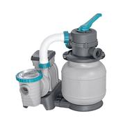 Bestway Pool Sand Filter, 1,500 gal, Compatible with Filter Balls, Sand Filter Pump for Above Ground Pools