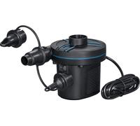 Bestway | PowerTouch AC Electric Air Pump, Portable 3 Nozzles 220-240V Quick Electric Pump for Inflatable Pool Floats, Air Mattress, and Pool Toys, Black