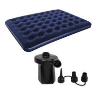 Bestway Queen Flock Airbed with Air Pump